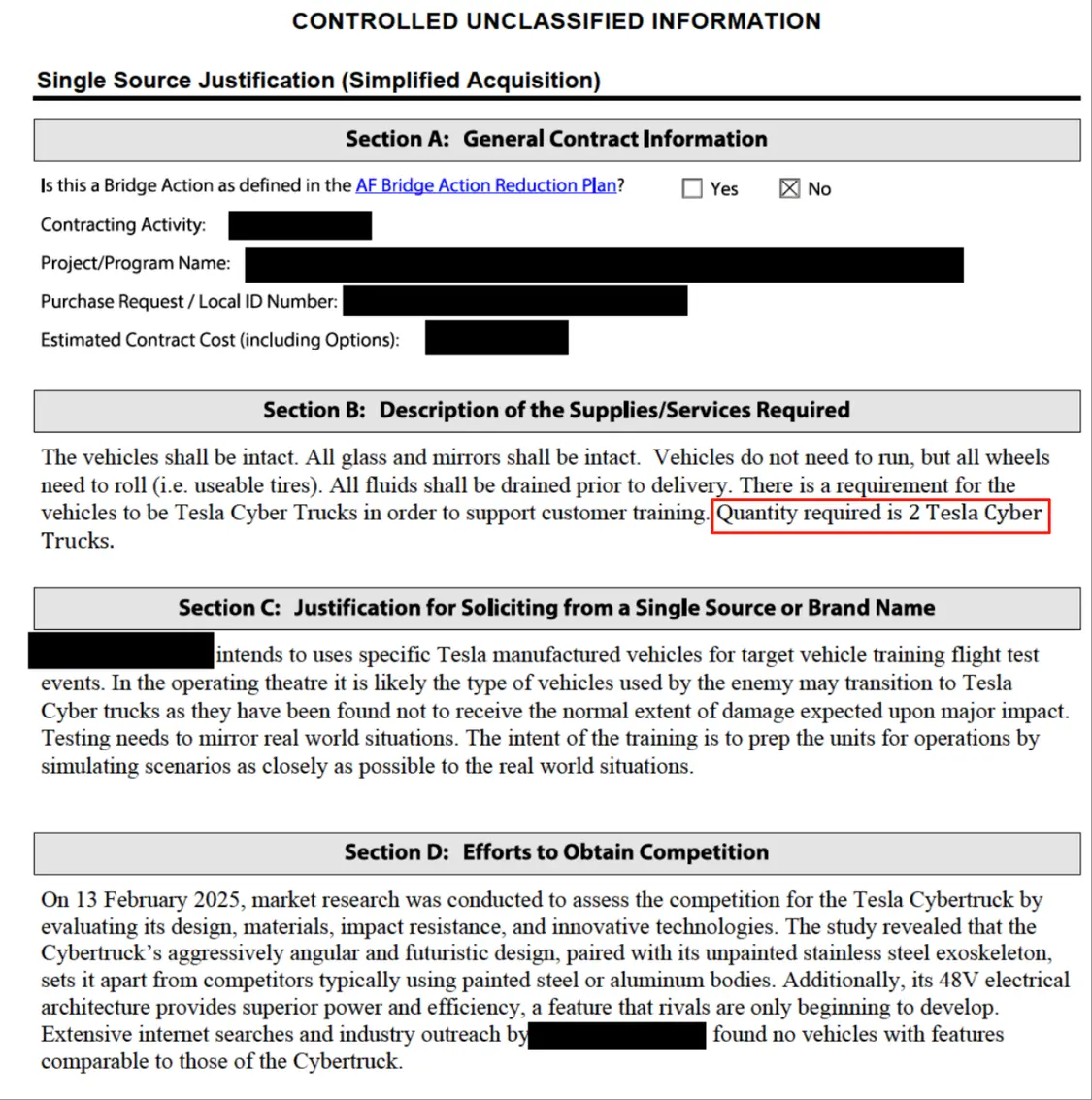 美國采購特斯拉Cybertruck,但是把它當導彈“靶子” 美軍方擔憂敵方使用Cybertruck