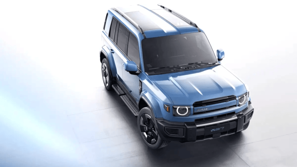 增程方盒子iCAR V27,在中東平替衛(wèi)士、大G