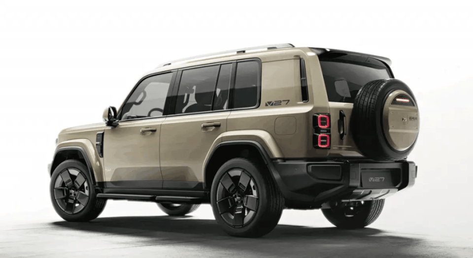 增程方盒子iCAR V27,在中東平替衛(wèi)士、大G