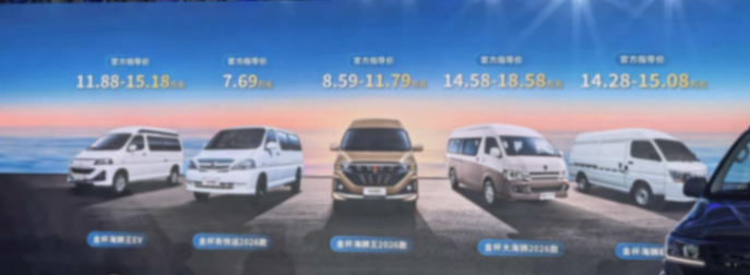 金杯重磅發(fā)布五款新車,計(jì)劃五年內(nèi)海外總銷量突破20萬(wàn) 金杯重磅發(fā)布五款新車,計(jì)劃五年內(nèi)海外總銷量突破20萬(wàn)