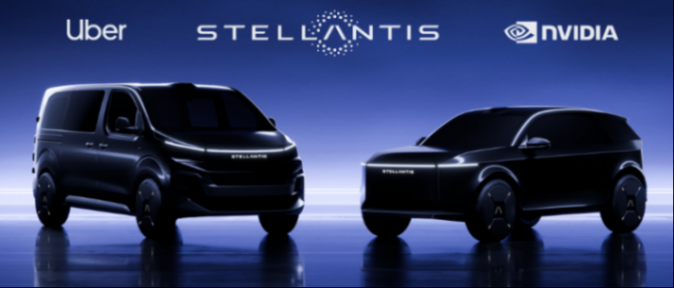 Stellantis與英偉達、優步和富士康達成新合作,加速全球robotaxi布局 Stellantis與英偉達、優步和富士康達成新合作,加速全球robotaxi布局